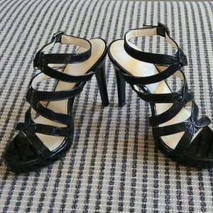 Calvin Klein caged heels